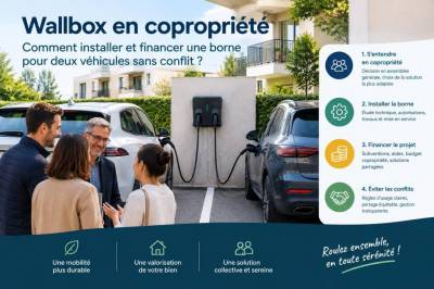 Wallbox en copropriété : comment installer et financer une borne pour deux véhicules sans conflit